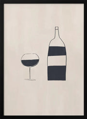 Wine - Ivy Green Illustrations Framed Art | Home or Office Art