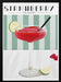 Strawberry Daiquiri - ByKammille Framed Art | Home or Office Art