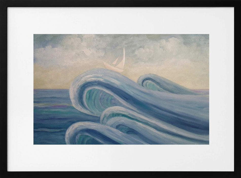 Crowning the Waves - Angeles M. Pomata Framed Art | Home or Office Art