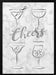 Cheers Cocktails - Martina Framed Art | Home or Office Art