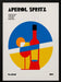 Aperol Spritz Cocktail Bauhaus Art Print - Retrodrome Framed Art | Home or Office Art