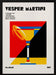 Vesper Martini Bauhaus Cocktail - Retrodrome Framed Art | Home or Office Art