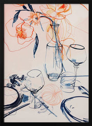 Table still life no 1 - Treechild Framed Art | Home or Office Art