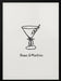 Bows & Martinis - ART of living Framed Art | Home or Office Art