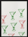 Martinis - ART of living Framed Art | Home or Office Art