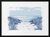 Beach Walk - Jolly and Dash Framed Art | Home or Office Art