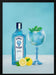 Gin Cocktail - Petra Lizde Framed Art | Home or Office Art