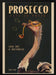 Art Deco Prosecco Wall Art Of An Ostrich - The Whiskey Ginger Framed Art | Home or Office Art