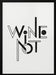 Wine Not hand-drawn text &amp; quote - Rio Soléy Framed Art | Home or Office Art