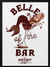 Belle Of The Bar Mermaid Pin Up Art - The Whiskey Ginger Framed Art | Home or Office Art