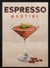 Espresso Martini Cocktail Bar Decor - The Whiskey Ginger Framed Art | Home or Office Art