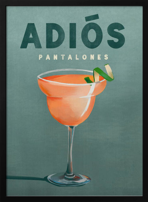 Pantalones - The Whiskey Ginger Framed Art | Home or Office Art