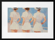 Retro Three Sailors - Melloi Art Prints Framed Art | Home or Office Art