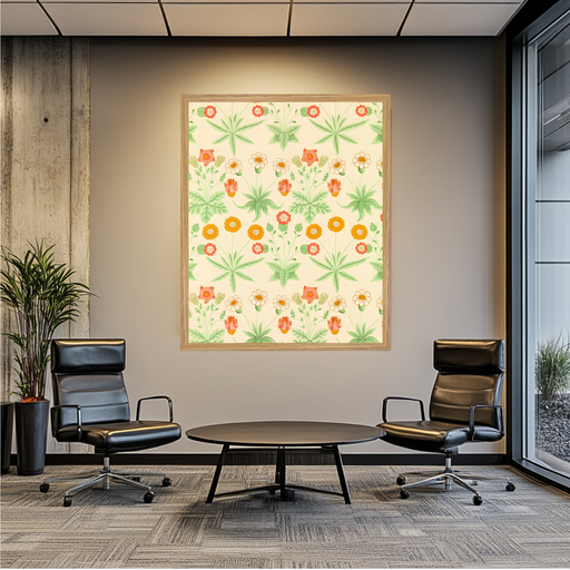 Corporate Office Decor Wall Art 40x60 Frame|Business Office Art