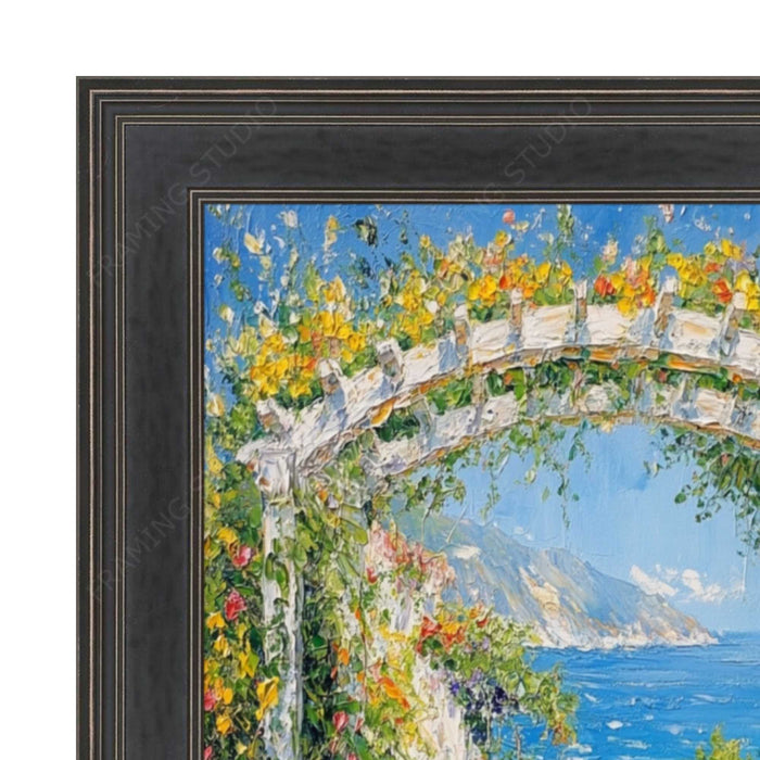 32x48 Frame Black Hammered Flat Picture Frame
