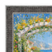 24x30 Frame Rustic Wood Black Silver Picture Frame