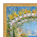 32x48 Frame Contemporary Modern Slim Bright Gold Pebbled Texture Picture Frame
