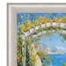 32x48 Frame  Contemporary Silver Brushed Modern Scoop Picture Frame