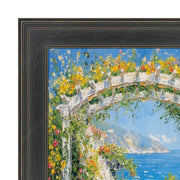 9x12 Frame Black Hammered Flat Picture Frame