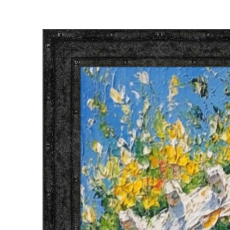 15x15 Frame Slim Bright Chrome Silver Pebbled Texture Picture Frame