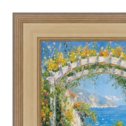 24x48 Frame Wide Antique Silver Gold Wash Picture Frame