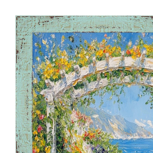 16x24 Frame Slim Teal Seaspray Chabi Chic Farmhouse Rustic Picture Frame