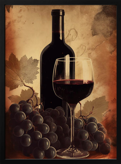 Red Red Wine No 2 - Andreas Magnusson Framed Art | Home or Office Art