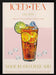 Refreshing Glass of Iced Tea - Nazma Khokhar Framed Art | Home or Office Art