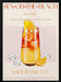 Tropical Sunset Sip - Nazma Khokhar Framed Art | Home or Office Art