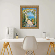 24x48 Frame Victorian Antique Gold Orante Picture Frame