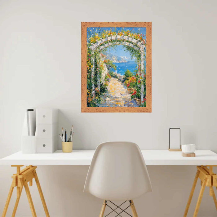 32x48 Frame Natural Maple Wood Flat Picture Frame