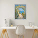 20x28 Frame Modern Silver Metal Brushed Picture Frame