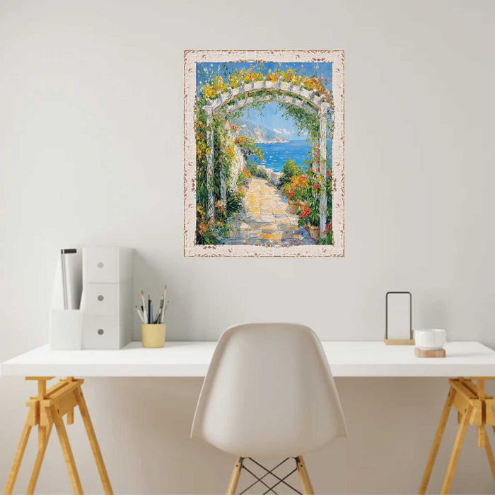 30x40 Frame Natural Maple Wood Flat Picture Frame