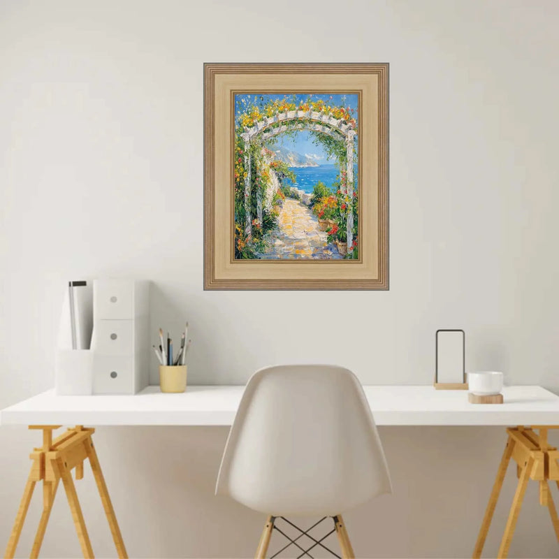 14x17 Frame Wide Antique Silver Gold Wash Picture Frame