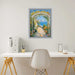 32x48 Frame Modern Silver Metal Brushed Picture Frame
