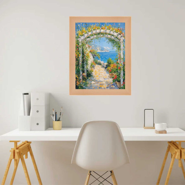 32x48 Frame Natural Maple Wood Flat Picture Frame