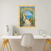 27x27 Frame Natural Maple Wood Flat Picture Frame