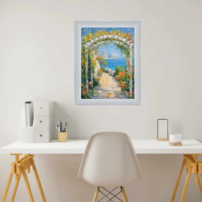 32x48 Frame Modern Contemporary Stainless Steel Iron Picture Frame