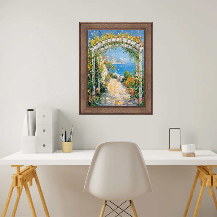 32x48 Frame Modern Contemporary Mocha Cafe Bronze Flat Picture Frame