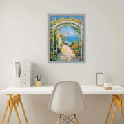 24x48 Frame Modern Silver Metal Brushed Picture Frame