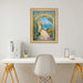 Modern Contemporary Champagne Gold Flat Picture Frame 