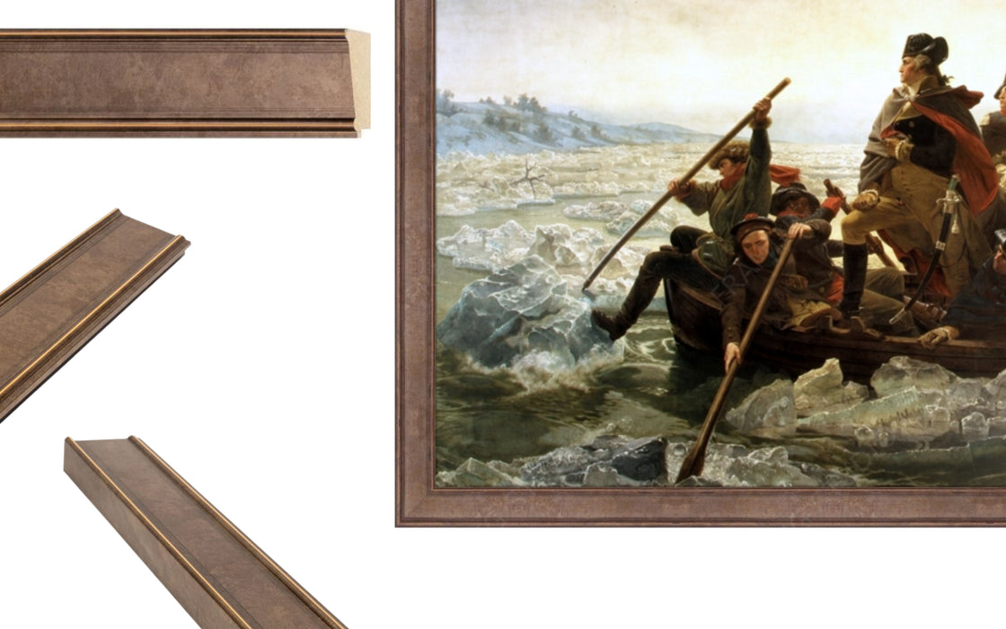 Mocha Mousse Bronze Picture Frame  shopmodernmemory.com 