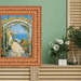 32x48 Frame Ornate Wide Antique Gold Picture Frame-D8080