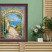 32x48 Frame Diploma Mahogany With Gold Line Picture Frame