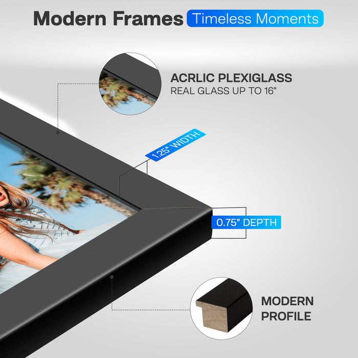 Print and Frame 11x14 Photos Frame - Upload Photo Framing