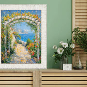 16x16 Frame White Birch Wood Scoop Picture Frame