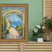 20x40 Frame Industrial Gold Metal Slope Picture Frame