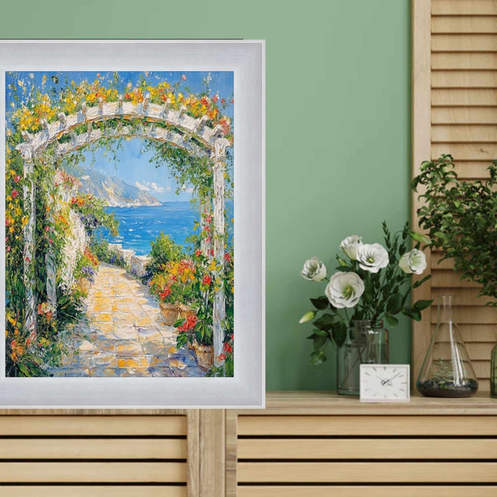 10x15 Frame Modern Contemporary Stainless Steel Iron Picture Frame