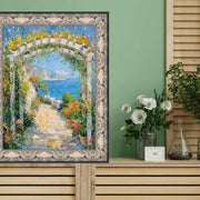 20x20 Frame Vintage Antique Alabaster White Wash Picture Frame