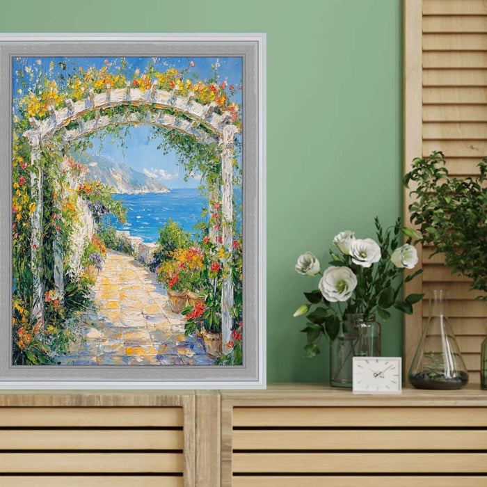 32x48 Frame Modern Silver Metal Brushed Picture Frame